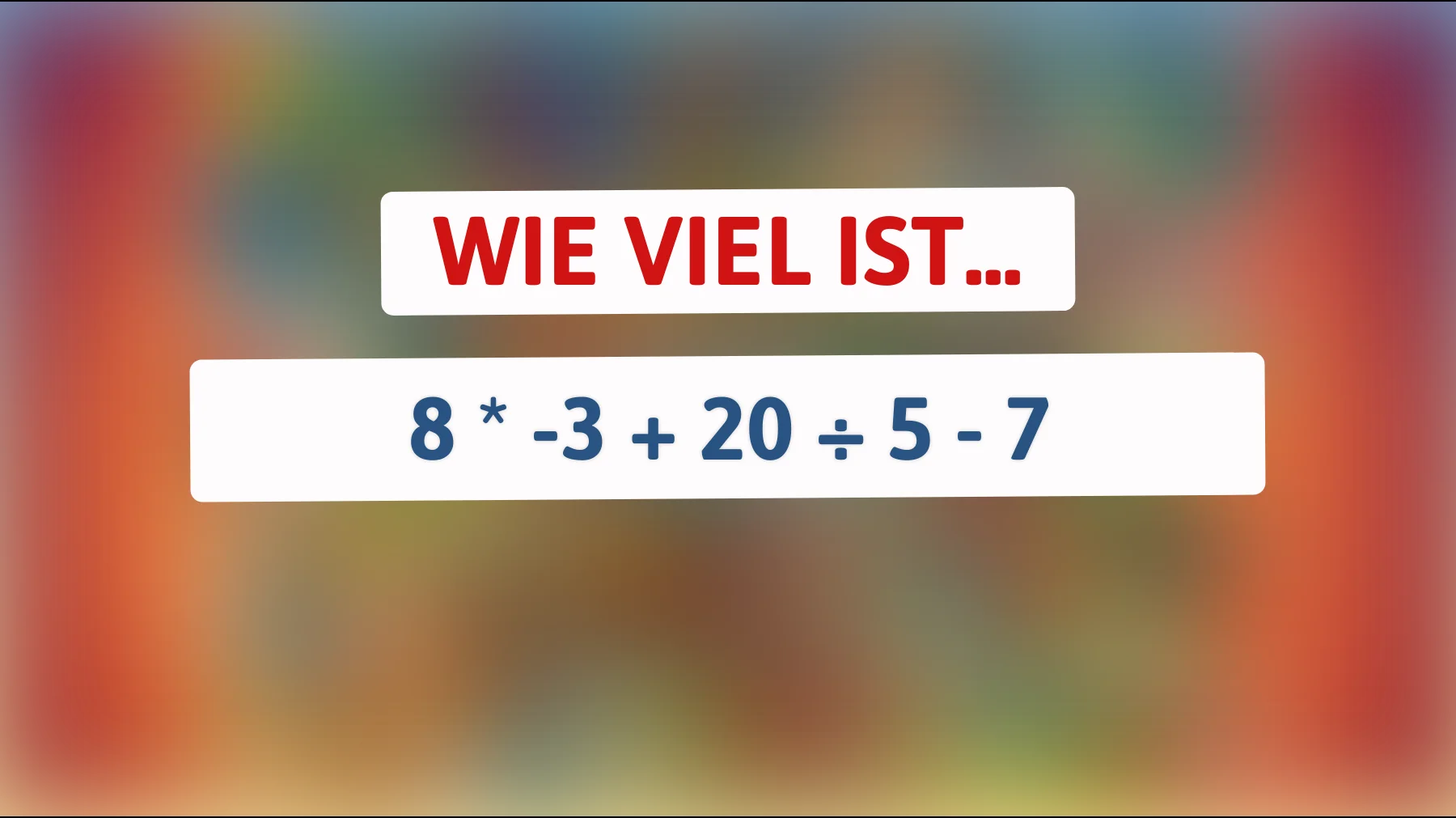 nur 5 % schaffen dieses mini-mathe-rätsel – gehörst du dazu?"