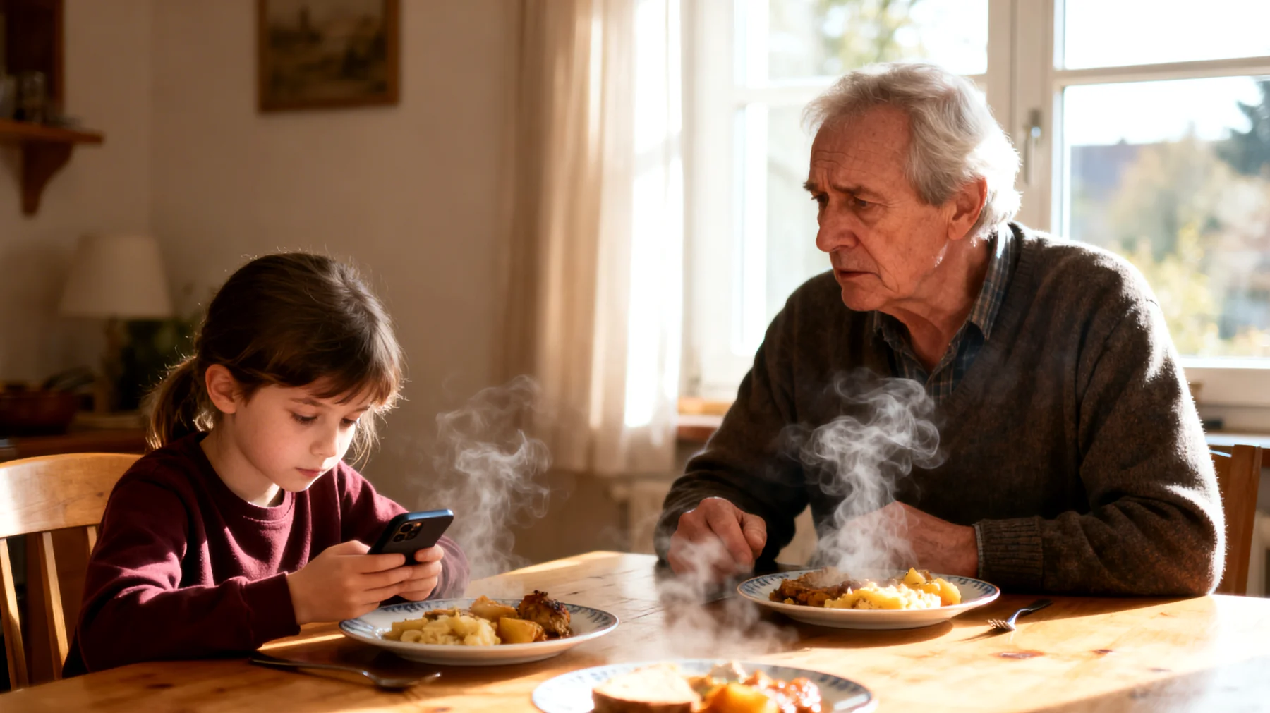 Die Großmutter bemerkt, dass ihr Enkelkind täglich stundenlang mit dem Smartphone, dem Fernseher und Videospielen verbringt. Sie fühlt sich hilflos und weiß nicht, wie sie vernünftige Grenzen setzen soll, ohne das Kind zu verärgern oder die Beziehung zu belasten. Gleichzeitig befürchtet sie, dass der übermäßige Technologiekonsum die soziale, emotionale und schulische Entwicklung des Kindes negativ beeinflusst."