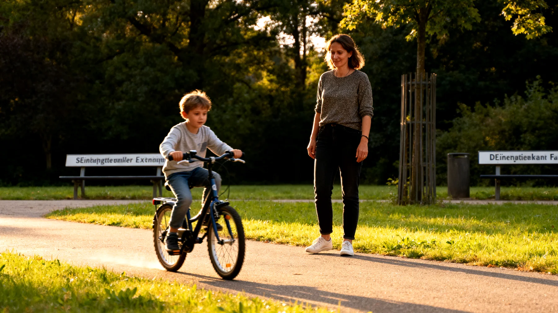 Die Mutter neigt dazu, ihr Kind übermäßig zu beschützen: Sie erledigt Aufgaben, die das Kind selbst bewältigen könnte, trifft Entscheidungen an seiner Stelle und versucht, jede Schwierigkeit oder Unannehmlichkeit zu vermeiden. Obwohl dieses Verhalten aus tiefer Liebe entsteht, verhindert es die natürliche Entwicklung der Autonomie und des Selbstvertrauens des Kindes."