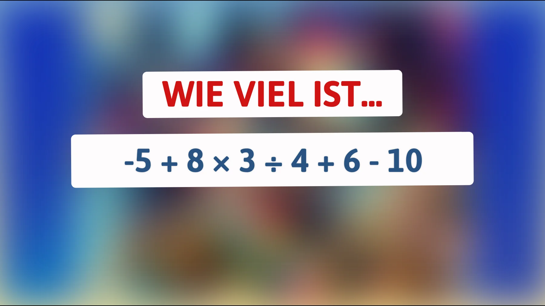 Schaffst du diese einfache Rechnung ohne Fehler? 90 % liegen daneben 🧠🔥"