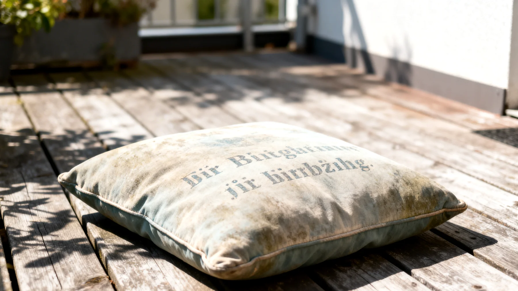 Wasserfeste Kissen"